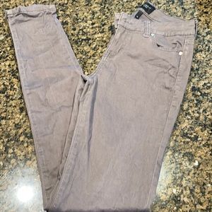 Celebrity Pink light Gray Denim Skinny Jeans